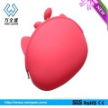 wholesale glitter powder mini silicone coin purse,silicone jelly purse